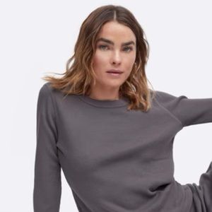 Mate the label crew neck thermal xs